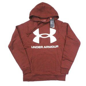 Men's Under Armour Rival Fleece Hoodie (1357093-688) Cinnamon Red - S